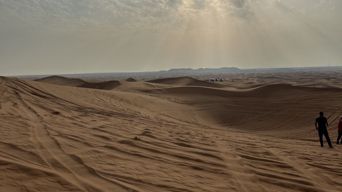 Desert dunes near Dubai