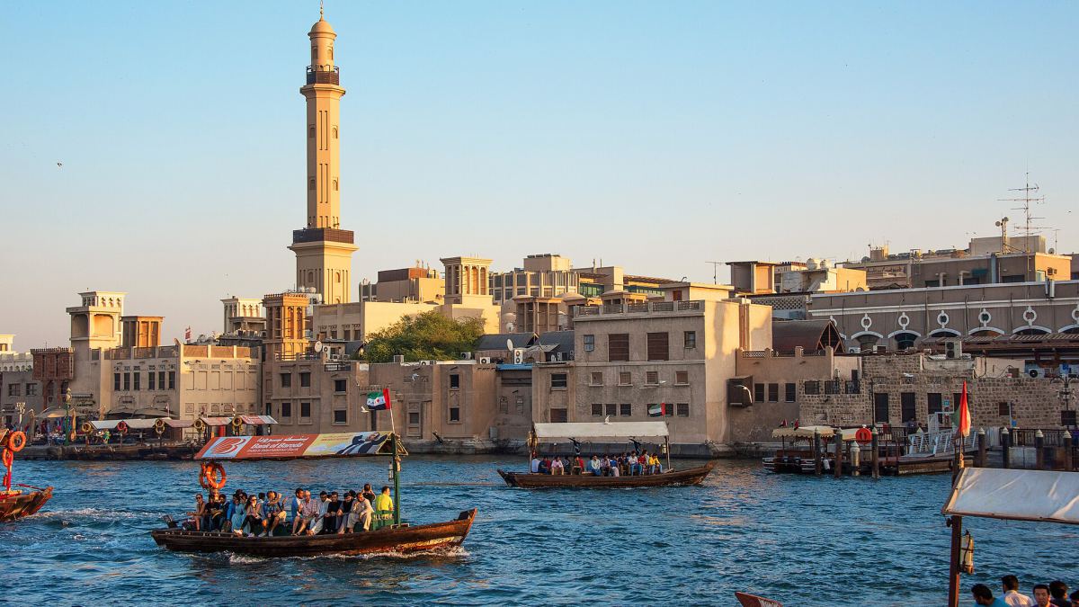 Abras on Dubai Creek